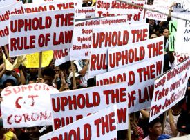 The SC can stop the trial if there is grave abuse of power by any branch of government