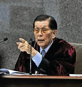 The vote speech of Senate President Juan Ponce Enrile on the impeachment trial of Chief Justice Renato Corona