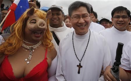 Time to rethink: Costumed circus acts and religious undercurrents in Ph activism