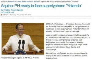 It is not bragging if you can back it up. Noynoy has never backed anything up in his life. In a business or political sense I mean.