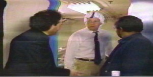 Robert Morton, Biff Henderson and David Letterman play on old shampoo ad that claims to have your scalp tingling.