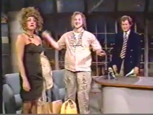 "Marlon Brando" brings Dave gifts from the Island