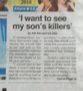 A sad position no parent wants to be in but is entitled to.