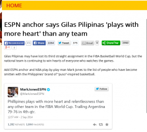 Many in my timeline yesterday were trumpeting this. Too bad no other sports outlet in the world cared.