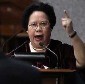 Miriam Santiago: Pointless exercise?