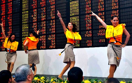 Cebu Pacific flight attendants in happier days