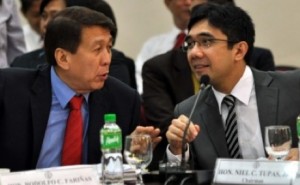 PNoy House lackeys Rep. Rudy Farinas and Rep. Niel Tupas Jr spring to action!