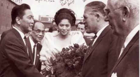 Imelda Marcos during her heyday as First Lady to strongman Ferdinand Marcos