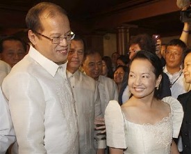 Former allies: President BS Aquino, voted against listening to the 'Hello Garci' tapes during a congressional hearing.