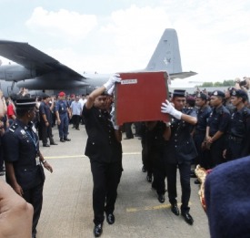 Malaysian casualty in the Sabah standoff