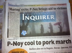 Noynoy Aquino Cool to Pork March Dumber than a box of hammers dumb