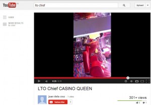 lto chief virginia virgie torres caught in a casino