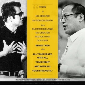 How would Ninoy feel that 40 years after this letter was written the subject would be known for Noynoying?