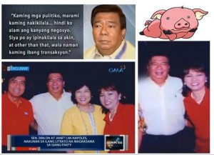 franklin drilon with janet lim napoles