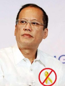 Noynoy Yellow Ribbon