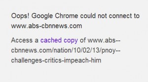 cached pnoy impeach
