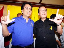 Unable to live up to their illustrious surnames: Mar Roxas and Noynoy Aquino