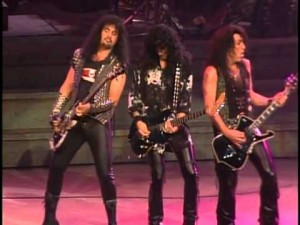 KIss rocks whether in the 70s or the 90s. With makeup or without.
