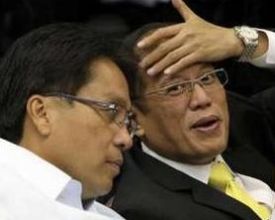 Mar Roxas seems to be acting as the unofficial presidential spokesman nowadays.