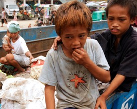 Garbage-fed generation: The welfare of children in the Philippines is low in the list of priorities. 