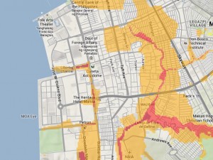 project noah dost roxas boulevard 100 year flood map