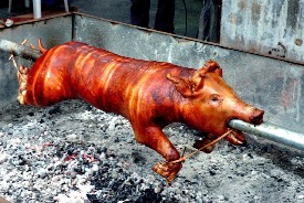 Animal rights activists might find the sight of lechon offensive.