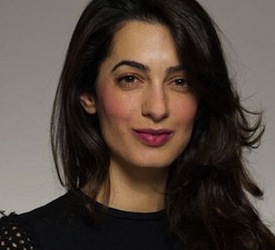 International human rights lawyer Amal Alamuddin is also George Clooney's fiancee.