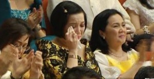 There is something to be said that Kris Aquino fits seamlessly  into both worlds of Show Biz and Government.  