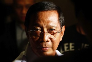 Lurking in the shadows: Vice President Jejomar Binay