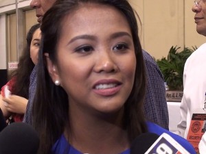 Senator Nancy Binay: Defending her dad in the Senate as expected