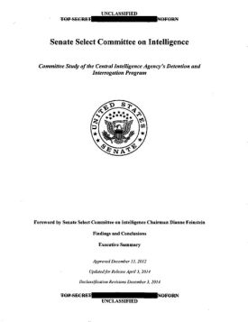 Download the US Senate Select Committee on Intelligence report on CIA torture practices here.