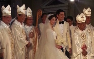 How many Catholic bishops does it take to marry a Filipino 'royal' couple?