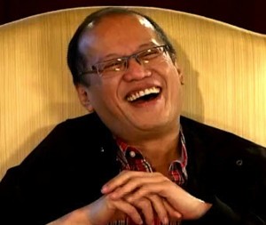 President BS Aquino ponders a possible lifetime spent with Miss Universe Philippines title holder Pia Wurtzbach.