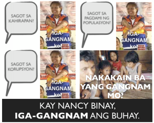 Jojo Binay says that this is senator material. For that alone he should be flogged. 