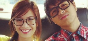 The 'JaMich' couple in happier days