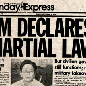 Declaring Martial Law itself was not illegal. It was the abuse committed under it that was.