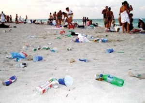 Littering is not the best way to show one's love for country. (Photo source: MichaelKonik.com)