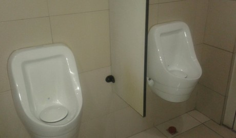 The urinal is so simple, and maybe that is where pinoy males are perplexed in terms of its function.