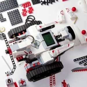 A Lego robot kit