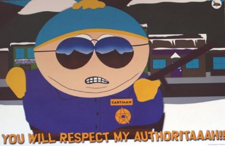 cartman respect authoritah